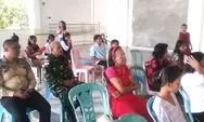 Babinsa Koramil 1312-04//Rainis, Serka Stenly Winowoda ikuti dan jaga ibadah kenaikan Tuhan Yesus Kristus di jemaat Zaitun Perangen