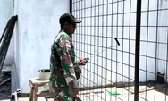 Babinsa dan Warga Percepatan Pembangunan Koprasi Desa/Kelurahan Merah Putih