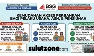 Mau Modal Usaha atau Dana Segar? Cek Program "Marijo Ba Pinjam" dari BSG Capem Paal Dua