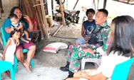 Jalin Keakrapan TNI-Rakyat Ramil 05/Essang Lakukan Komsos Di Desa Binaan