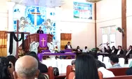 Pererat Toleransi, Babinsa Serka Suyono Bee Dampingi Warga Binaan Laksanakan Ibadah Minggu