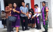 Babinsa Sertu Emerson Aiba Hadir Ibadah Minggu Bersama Warga, Pererat Kemanunggalan TNI dengan Rakyat