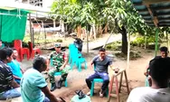 Komsos, Media Babinsa Sertu Slamet Padu Untuk Jalin Keakraban dan Silahturahmi Bersama Warga Binaan