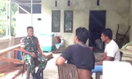 Bangun Jaring Komonikasi Yang Baik, Babinsa Sertu Samuel Bawala Komsos di Wilayah Binaan