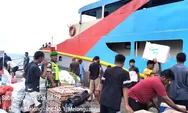 Babinsa  Koramil 1312-08/Melonguane Laksanakan Pemantauan Kapal Laut