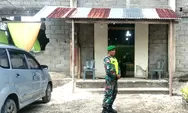 Babinsa Serda Pestus Papia jamin kelancaran serta keamanan pelaksanaan ibadah hari Minggu