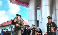 Dandim 1312/Talaud. Letkol Arh Yanuar Yudistira Pimpin Upacara Hari Lahir Pancasila 