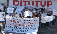 Demo Karyawan dan Tenant IT Center Manado, Serukan Stop Kriminalisasi dan Lindungi Ribuan Lapangan Kerja