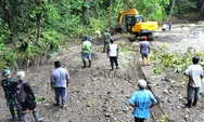 Laksanakan Pembersihan Bendungan di Desa Ambela