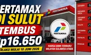 Pertamax di Sulut Tembus Rp16.650 per Liter, Berlaku Mulai 10 Juni 2026