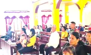 Mempererat Silahturahmi Babinsa Ikut Ibadah Minggu di Wilayah Binaan