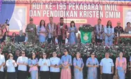 Khotbah Lukas 1:1-4 di HUT ke-195 PI GMIM, Pdt Adolf Wenas Ajak Jemaat Jaga Kemurnian Iman