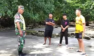 Akrab dengan Warga Binaan: Babinsa Melonguane Ingatkan Nelayan Talaud Waspada Cuaca Ekstrem. Melonguane