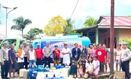 Polri Peduli Sesama: Sambut Usia ke-80, Polres Talaud Distribusikan Air Bersih untuk Warga Kecamatan Melonguane