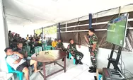 Kodim 1312/TALAUD Nobar Kebangsaan Piala Dunia 2026 Bersama Masyarakat Di Melonguane Berlangsung Aman Dan Penuh Keakraban