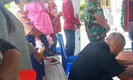 Babinsa Desa Marampit Melaksanaka Ibadah Hari Minghu Di Gereja Sion Marampit
