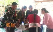 Babinsa Koramil 03/Beo Bersama Kader Posyandu Desa Tarohan Laksanakan Kegiatan Posyandu
