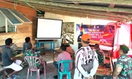 Koramil 1312-02/Lirung Gelar Nobar Gembira Piala Dunia 2026 Bersama Masyarakat, Perkuat Kebersamaan Dan Semangat Kebangsaan