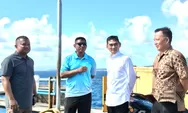 Danrem 131/Santiago Tinjau Lokasi Karya Bakti Skala Besar Di Kabupaten Kepulauan Talaud Hingga Kecamatan Miangas Menggunakan KM. Watunapato