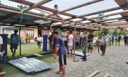 Babinsa Koramil-08/Mlg Sertu Yerobeam P. Larenaung Melaksanakan Kegiatan Komsos Bersama Masyarakat Desa Tule