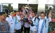 Wakil Gubernur Sulut, Victor Mailangkay Jemput Langsung Para Jawara Pesparawi Nasional XIV, Piala Presiden Tiba di Manado