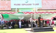 80 Tahun Mengabdi, Polri untuk Masyarakat": Kapolres Arie Nugroho Pimpin Upacara HUT Bhayangkara ke-80 di Beranda Utara NKRI