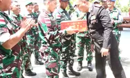 Haru di Mapolres Talaud: TNI Hadirkan Kue Ulang Tahun & Lagu Jamrud, Kapolres Arie Nugroho Terkejut Dapat 'Kado Manis' HUT Bhayangkara