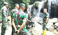 Danrem 131/Santiago Bersama Kazidam XIII/Merdeka dan Dandim 1312/Talaud Tinjau Lokasi Karya Bakti di Kelurahan Makara