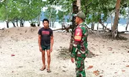 Babinsa Laksanakan Komunikasi Sosial Bersama Masyarakat Pesisir