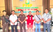Berkas P-21, Polsek Kabaruan Serahkan Residivis Kasus Pencabulan Anak ke Kejari Talaud