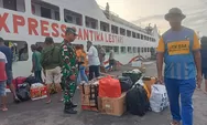 Pastikan Aktivitas Bongkar Muat Aman, Babinsa Laksanakan Pemantauan Kapal Penumpang di Pelabuhan
