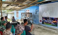 Koramil 1312-04/Rainis Gelar Nobar Bersama Masyarakat, Pererat Kemanunggalan TNI Dengan Rakyat