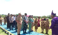 Perkuat Sinergi Keamanan Perbatasan: Danrem 131/Santiago Brigjen TNI Yuri Elias Mamahi Tiba di Talaud, Disambut Khidmat dengan Adat "Bumi Porodisa"