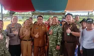 Pangdam XIII/Merdeka dan Forkopimda Bolmong Gelar Panen Raya Dukung Ketahanan Pangan Nasional