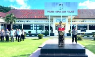 Sederet Instruksi Tegas Kapolres Talaud AKBP Dwi Yatmoko Saat Pimpin Apel Perdana