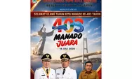 HUT ke-403 Kota Manado, Dinas PUPR Komitmen Kawal Pembangunan Infrastruktur Menuju 'Manado Juara'
