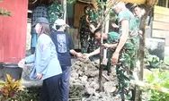 Bantu Bedah Rumah Warga Rainis, Koramil 1312-04 Buktikan TNI Selalu Ada di Hati Rakyat