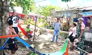 Babinsa melaksanakan kegiatan Komunikasi Sosial (Komsos) di Wilayah Binaan