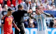 DRAMA 90 MENIT! Argentina Diganjar Kartu Merah, Spanyol Gagal Pecah Kebuntuan Meski Lepaskan 15 Tembakan