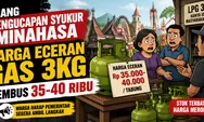Jelang Pengucapan Syukur Minahasa, Harga Gas LPG 3 Kg Tembus Rp35-40 Ribu