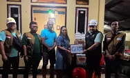 Semangat HUT ke-81 RI, YBM PLN Penyalur Bantuan Bagi Korban Banjir dan Longsor di Tamako