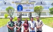Tingkatkan Ketaqwaan Kepada Tuhan Yang Maha Esa, Anggota Satgas Karya Bakti Ikut Ibadah Hari Minggu