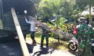 Karya Bakti TNI Bersama Warga Bangun Jembatan untuk Tingkatkan Akses dan Kesejahteraan Masyarakat