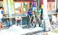 Babinsa Dampingi Renovasi Gedung SMK-7 Dapihe Guna Ciptakan Lingkungan Sekolah Yang Nyaman