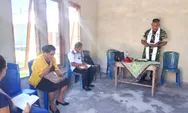 Babinsa Koramil 06/Nanusa, Kodim 1312/Talaud ambil bagian dalam pelayanan ibadah KRT 1 Jemaat Getsemani Dampulis
