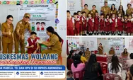  Puskesmas Wolaang Sosialisasikan Imunisasi Campak Rubela, Td, dan HPV di SD Inpres Amongena