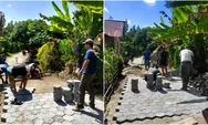 Karya Bakti TNI Bersama Warga Dalam Pembuatan Jalan Desa, Tingkatkan Akses Kesejahteraan Warga