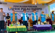 Gorontalo Tuntas Terang, PLN Nyalakan Listrik Perdana di Pulau Dudepo, Rasio Desa Berlistrik Provinsi Gorontalo Capai 100 Persen