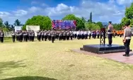 Siaga Penuh Hadapi El Nino, Polres Kepulauan Talaud Gelar Apel Pasukan Tanggap Bencana Bersama Forkopimda