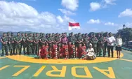 Kodim 1312/Talaud Hadiri Penjemputan Adat Kapal ADRI-LI di Pelabuhan Melonguane